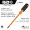Klein Tools InsulSquareScrewdriver, Sq, #2, Blc, Round 6846INS - alternate 6