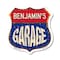 Signmission Benjamin's Garage, 12 Inch X 12 Inch, Aluminum Metal Sign SHI-A-12-383-BENJAMIN - alternate 1