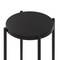 Homeroots 24" Black Metal Round End Table 543848 - alternate 4