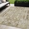 Homeroots 5' X 8' Beige Ivory And Tan Moroccan Washable Indoor Outdoor Area Rug 577176 - alternate 1