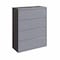 Hirsh 42 in W 4 Drawer Lateral File Cabinet, Arctic Silver, A4/Legal/Letter 23750 - alternate 1