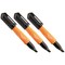 Klein Tools Permanent Marker, Chisel Tip, Black, PK3 861023 - alternate 1