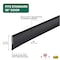 M-D Building Products 36 in. Bronze Aluminum and Vinyl Heavy-duty Screw-on Door Sweep 05652 - alternate 6