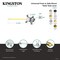 Kingston Brass Universal Front or Side Mount Toilet Tank Lever, Brushed Brass KTBXD7 - alternate 2