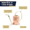 Kings County Tools Copper Watering Can Long Spout Precise Small Water Can Inside or Outdoor Plant Watering Cans GW53B01-01 - alternate 7