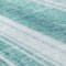 Homeroots 8' Teal Blue Turquoise And Aqua Round Striped Washable Indoor Outdoor Area Rug 615015 - alternate 6