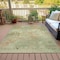 Homeroots 3' X 5' Sage And Beige Abstract Washable Indoor Outdoor Area Rug 630885 - alternate 4