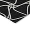 Homeroots 10' X 14' Black And Ivory Geometric Washable Indoor Outdoor Area Rug 612856 - alternate 5