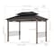 Sunjoy 8ft. x 12ft. Aspen Cedar Framed Grill Gazebo with exclusive AC Power Port A104004110 - alternate 5