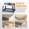 Powertec Cabinet Door Rail and Stile Router Bit, Shaker Profile, 1/2" Shank, 1-5/8" Diameter, 1 Pair 73069 - alternate 6