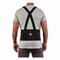 Ergodyne ProFlex 1650 Economy Elastic Back Support Brace, Medium, 30in to 34in Waist, Black 11093 - alternate 3