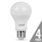Feit Electric LED Lamp, General Purpose, A19 Lamp, 60 W Equivalent, E26 Lamp Base, Neutral White Light A800/835/10KLED/4 - alternate 1