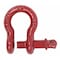 Mytee Products 7/16in Anchor Shackle Forged Carbon Steel w/Alloy Screw Pin Load Limit # 1.5 Tons 3,000 lbs SHACKLE-ANCHOR-SP-716 - alternate 4
