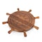 Picnic Time Family Of Brands Helmsman Lazy Susan Cheese Board with Tool Set, Acacia and Gold 904-11-512-000-0 - alternate 7