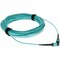 Add-On 20M Mpo F/F Om4 Aqua Fiber Patch Cbl ADD-MPOMPO-20M5OM4P - alternate 7