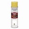 Rust-Oleum M1400 System Water-Based Construction Marking Paint, Flat High Vis Yellow, 17 oz Aerosol Can, 12PK 264695 - alternate 1