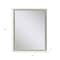 Homeroots 44" Silver Wood Accent Mirror 632767 - alternate 3