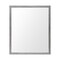 Homeroots 26" Gray Bathroom Vanity Mirror 607220 - alternate 3