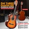 Pyle Pyle Beginner Acoustic Guitar Kit, 3/4 Junior Size, 36" Sunburst for Kids and Adults PGACLS82SUN.9 - alternate 9