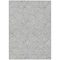 Homeroots 8' X 10' Gray And Ivory Floral Washable Indoor Outdoor Area Rug 594632 - alternate 6