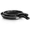 Gibson Everyday Highberry 2 Piece 12in and 10in Frying Pan Set in Metallic Grey 127787.02 - alternate 6