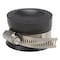 Prosource Test Cap, 1-1/2 in Connection, Capping Pipe Ends, PVC, Black, 1-1/2 in Pipe TC-15 - alternate 1