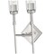 Z-Lite Esme Brushed Nickel 2 Light Wall Sconce 3047-2S-BN - alternate 7