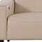 Homeroots 110" Beige Top Grain Leather Reclining Metal USB Sofa 720299 - alternate 6