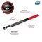 Performance Tool GM Fan Clutch Wrench, 10mm 13mm Pulley Bolts, GM Trucks Vans W80498 - alternate 6