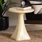 Bali & Pari Aponi Marbled Resin End Table, Cream 264-14450-ZORO - alternate 6