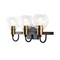 Jonathan Y Marais 21.5" 3-Light Iron/Glass Rustic Vintage LED Vanity Light, Black/Brass Gold JYL3528A - alternate 12