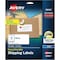 Avery Dennison Mailing Labels, 10Up, White, PK25 58163 - alternate 1
