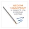 Bic Cristal Xtra Smooth Ballpoint Pen, Stick, Medium 1 mm, Blue Ink, Clear Barrel, 144PK MS144E-BLU - alternate 5