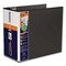 Quickfit D-Ring View Binder, 3 Rings, 5" Capacity, 11 x 8.5, Black 8707-01 - alternate 4