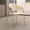 Leisuremod Bella Collection Modern Dining Chair in Off White BC21OW - alternate 11