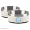 Petmaker Set of 2 Stainless Steel Dog Bowls 32oz Double Wall Insulated Non Slip Metal for Small-Medium Pets PET6424 - alternate 7