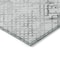 Homeroots 3' X 5' Gray Charcoal And Silver Geometric Washable Indoor Outdoor Area Rug 588268 - alternate 6