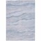 Homeroots 3' X 5' Sky Blue Striped Washable Indoor Outdoor Area Rug 608124 - alternate 7