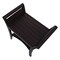 Homeroots Contemporary Teak Shower Bench With Handles In Dark Brown 376671 - alternate 6