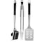 Napoleon Pro Series Premium 3-Piece Tool Set, Stainless Steel, Slip-Resistant Grip Handle GATL006 - alternate 1