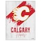 Holland Bar Stool Co Calgary Flames 15 in. x 20 in. Canvas Wall Art LCnvs - alternate 1