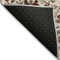 Homeroots 8' Ivory Brown And Red Round Floral Washable Indoor Outdoor Area Rug 603421 - alternate 7