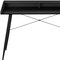 Homeroots 47" Black Wood and Metal Parsons Computer Desk 489840 - alternate 6