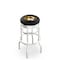 Holland Bar Stool Co 30" Chrome 2-Ring Missouri Swivel Bar Stool, Accent Ring L7C3C30Mizzou - alternate 1