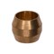 Auveco Brass Compression Sleeves Ferrules 3/16, 25PK 102 - alternate 1