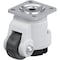 Zoro Select Leveling Caster, 2200 lb.Load, Black Wheel HRSP-POA 72G - alternate 1