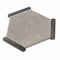 Apollo Tile Aureole 8.66 in. x 9.84 in. Matte Fossil Gray Porcelain Hexagon Wall and Floor Tile (8.07 sq ft/case) - 18 Sheets ENC88GRSEBNA - alternate 5