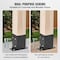 Vevor 10 Pack 4x4 (Inner Size 3.6x3.6) Post Base Brackets Wood Fence Post Anchor, 10PK QBLZ-4in-10 - alternate 4