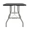 Flash Furniture Kathryn 6-Foot Bi-Fold Granite Black Plastic Folding Table RB-3072FH-BK-GG - alternate 7
