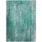 Homeroots 10' X 14' Teal Blue Aqua And Gray Striped Washable Indoor Outdoor Area Rug 577270 - alternate 8